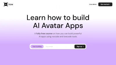 AI Avatar Apps Builder