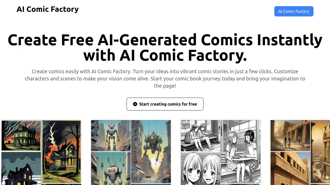 AI Comic Factory