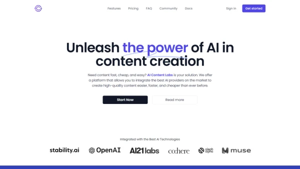 AI Content Labs