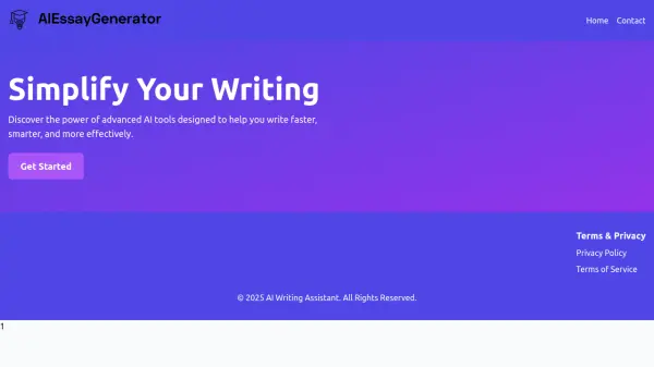 AI Essay Generator