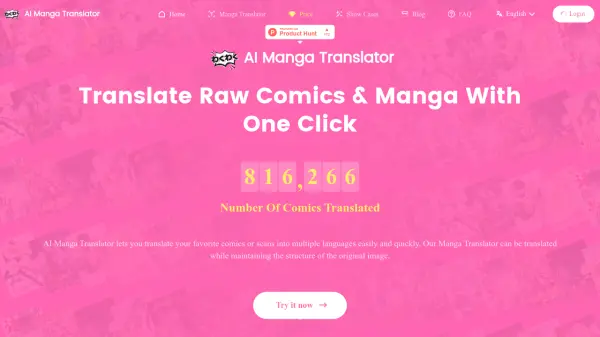 AI Manga Translator