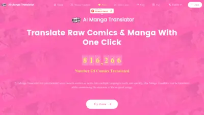 AI Manga Translator