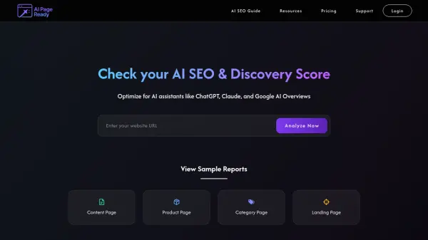 AI Page Ready