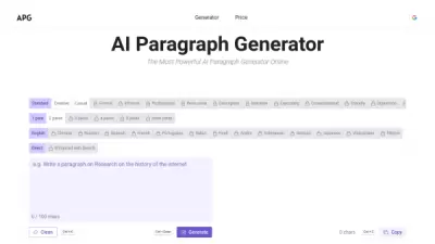 AI Paragraph Generator