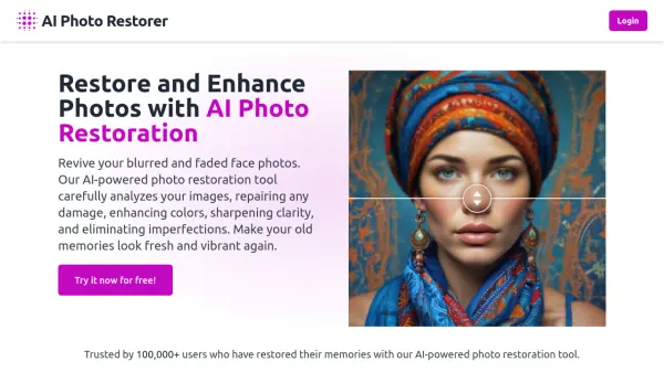 AI Photo Restorer