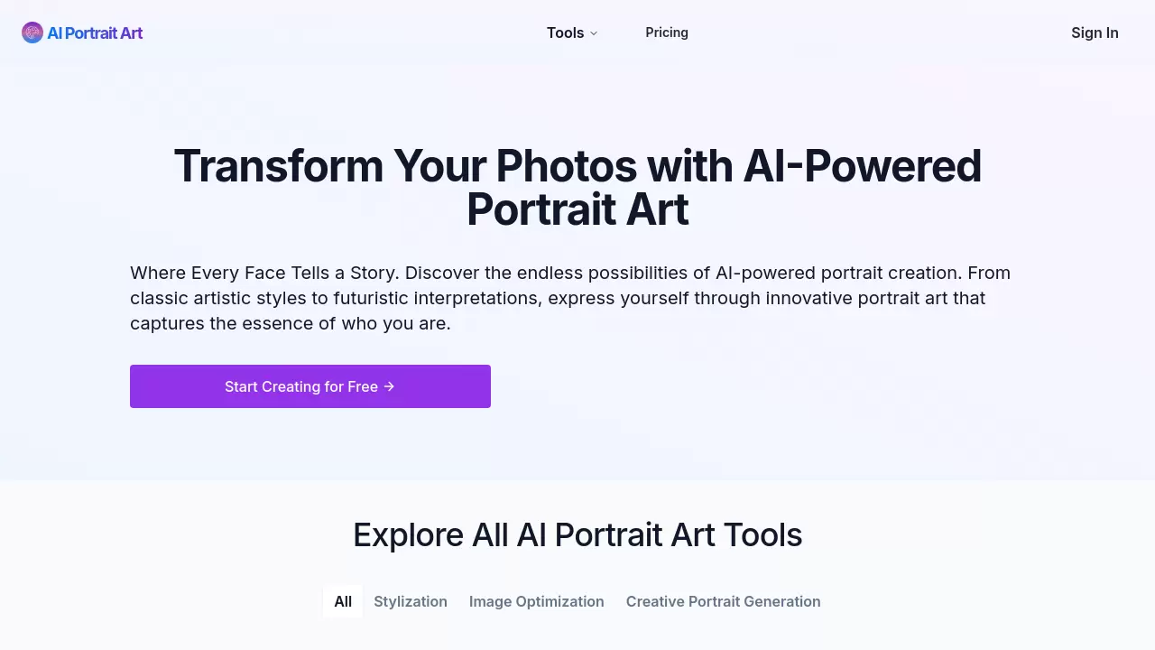 AI Portrait Art