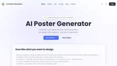 AI Poster Generator