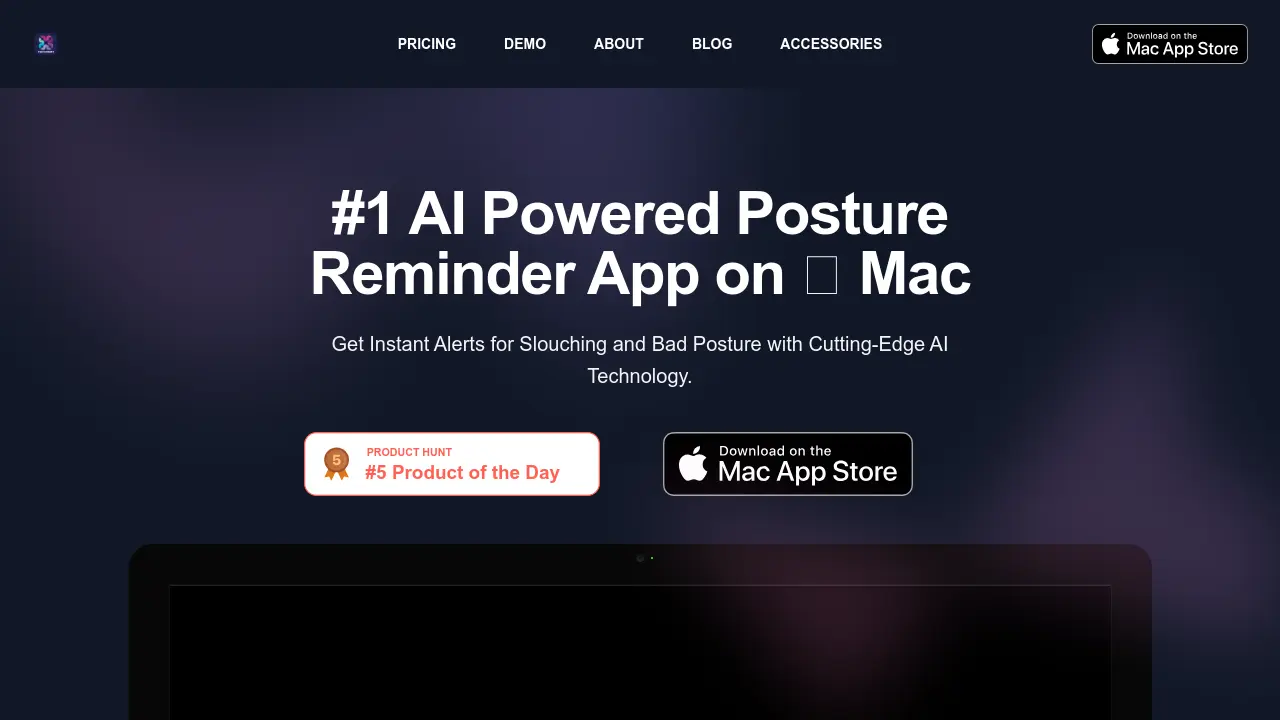 AI Posture Reminder