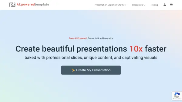 AI-Powered Presentation Generator