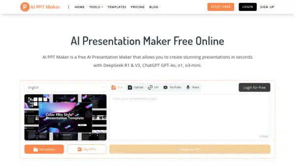 AI PPT Maker