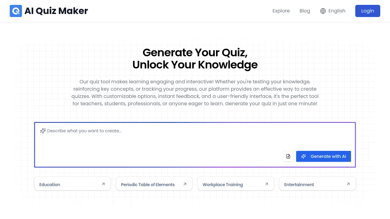 AI Quiz Maker