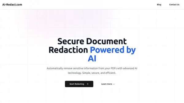 AI-Redact.com