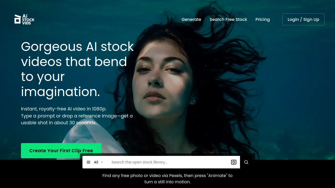 AI Stock Vids screenshot