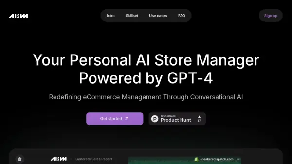 A.I. Store Manager