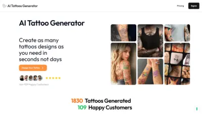 AI Tattoos Generator