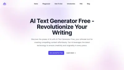 AI Text Generator Free