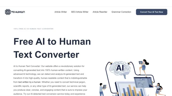 AI to Human Text Converter