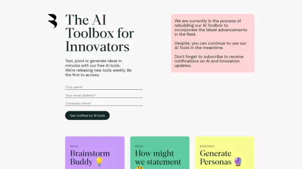 AI Toolbox by Board of Innovation