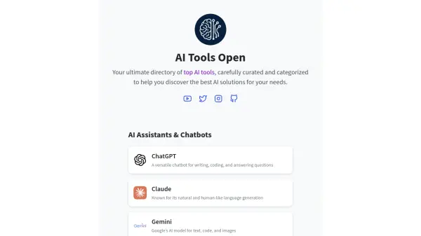 AI Tools Open