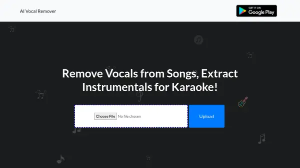 AI Vocal Remover