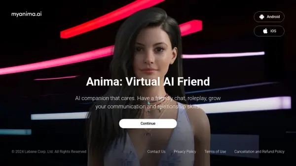 Anima: Virtual AI Friend