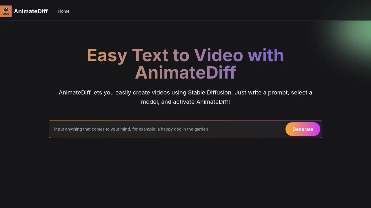 AnimateDiff