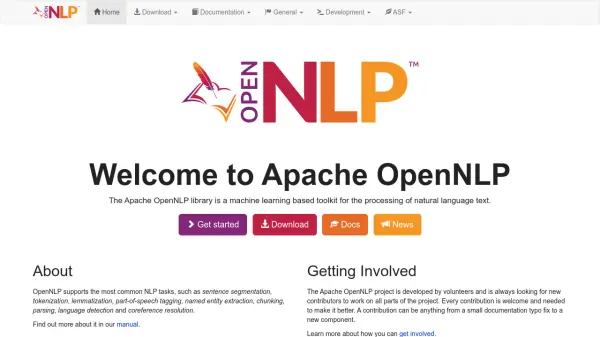 Apache OpenNLP