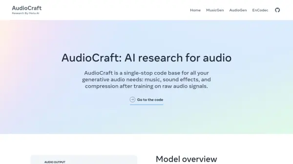 AudioCraft