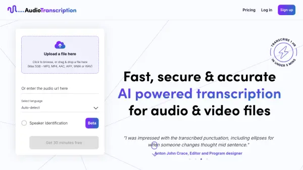 AudioTranscription.ai