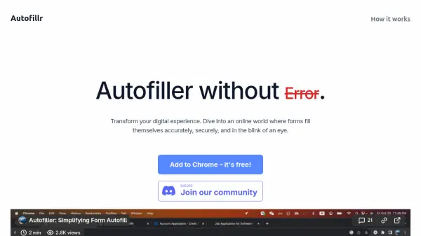 Autofillr