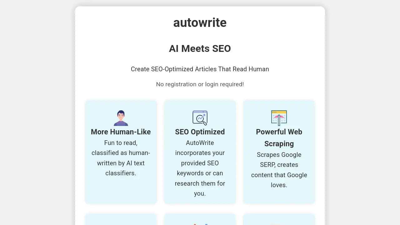 AutoWrite