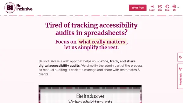 Be Inclusive