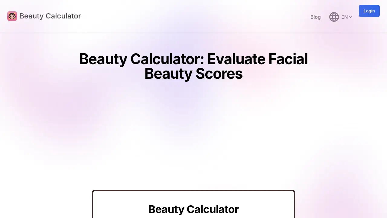 Beauty Calculator