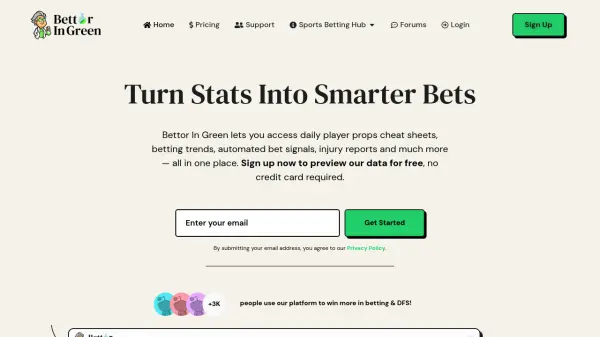 Bettor In Green