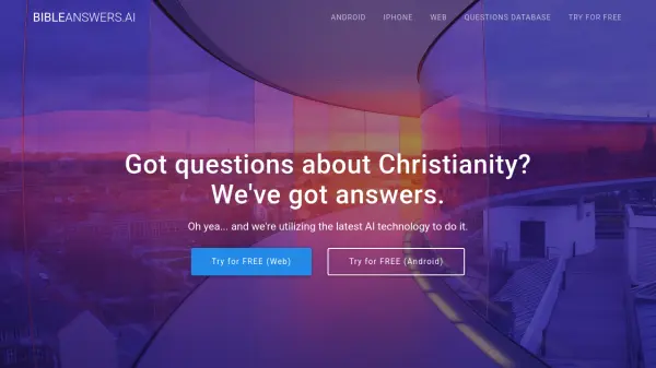 BibleAnswers.ai