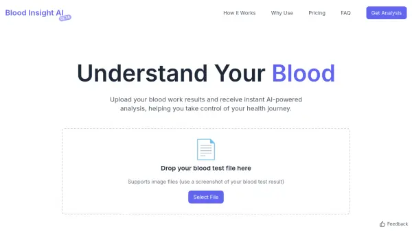 Blood Insight AI