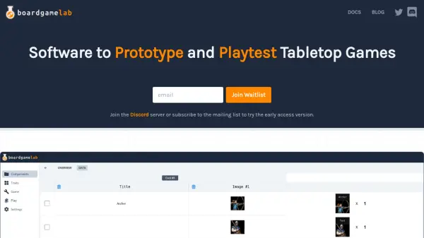 Boardgame Lab