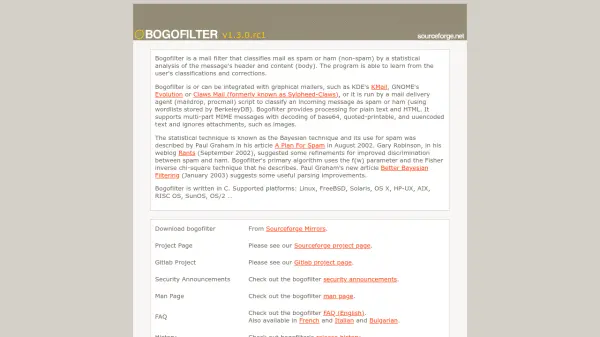 Bogofilter