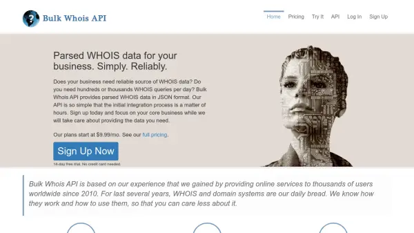 Bulk Whois API
