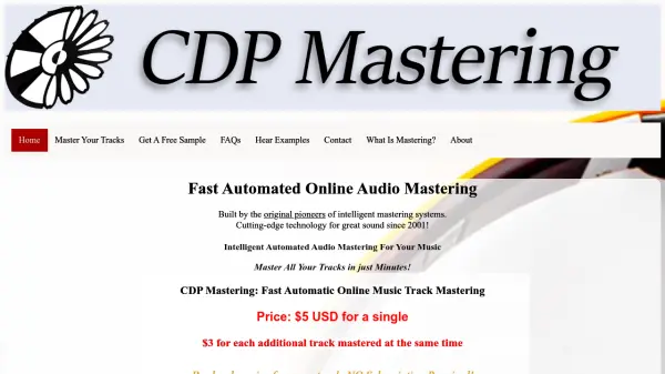 CDP Mastering