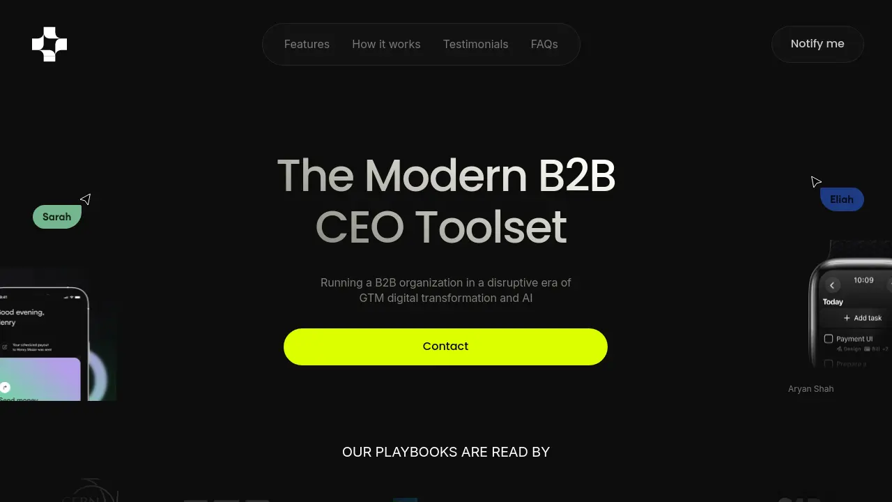 CEO Playbooks