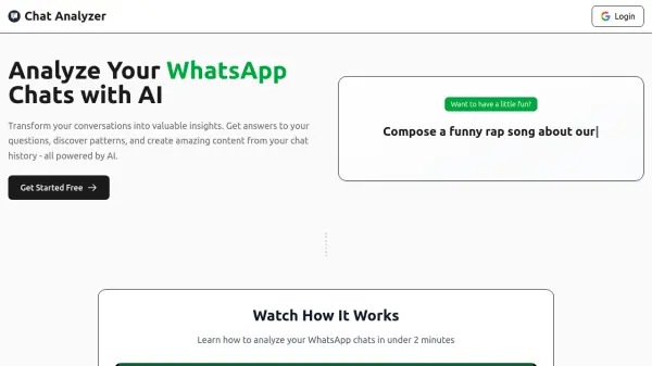Chat Analyzer