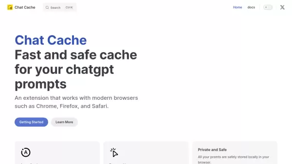 Chat Cache