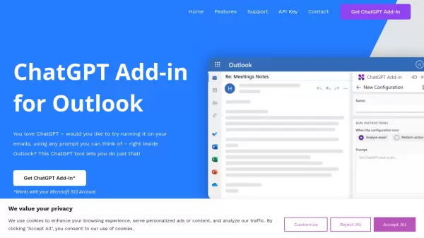 ChatGPT Add-in for Outlook