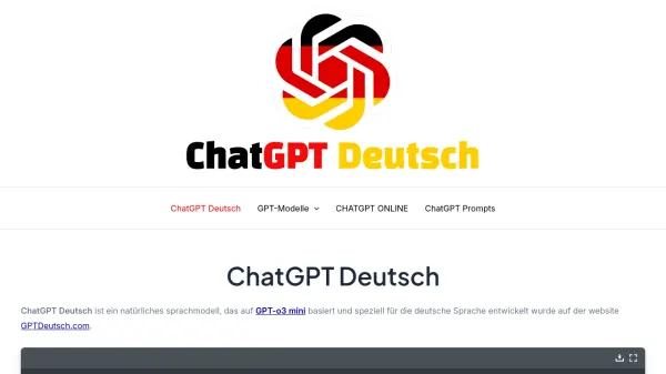 ChatGPT Deutsch