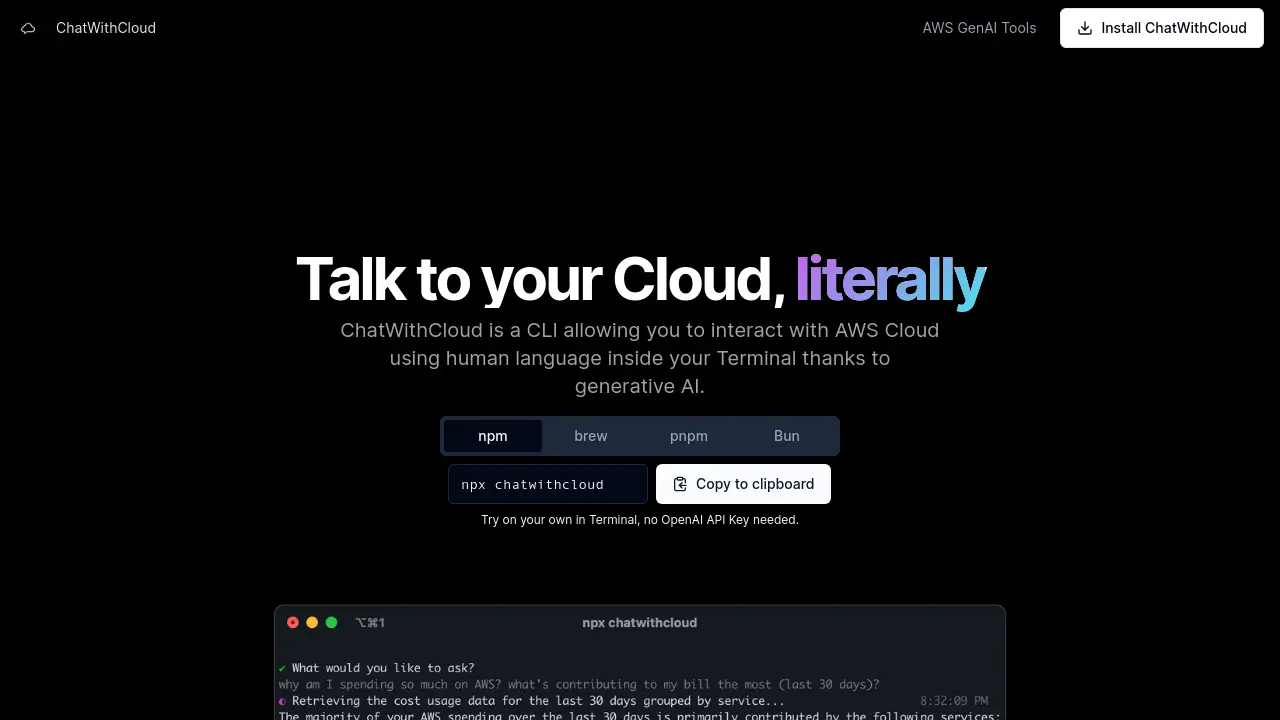 ChatWithCloud