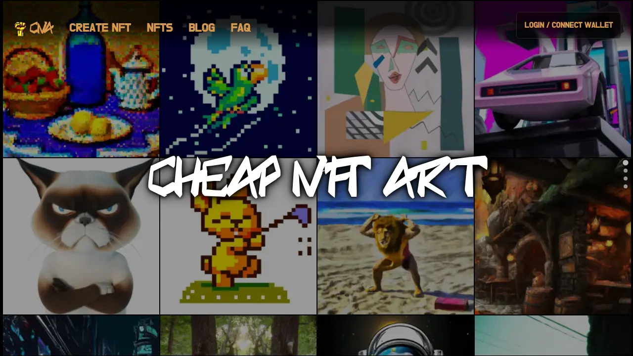 Cheap NFT Art