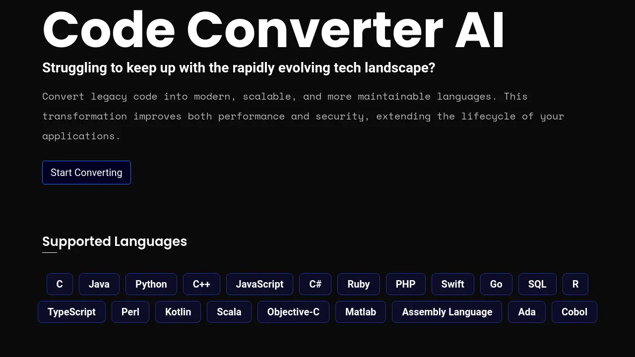 Code Converter AI