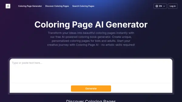 Coloring Page AI