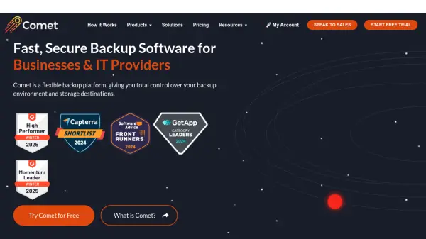 Comet Backup